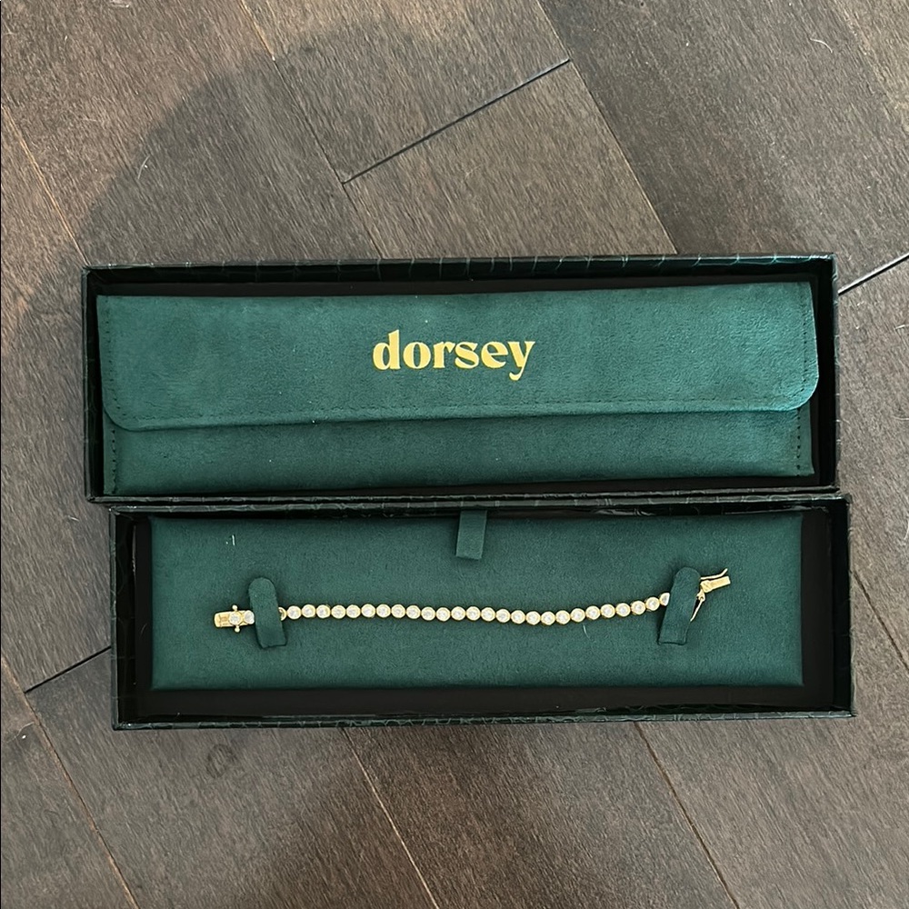 Dorsey Bezel Tennis Bracelet